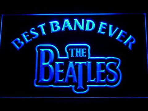 The Beatles Best Band Ever LED Neon Sign